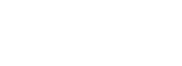 Atom Consulting Logo White